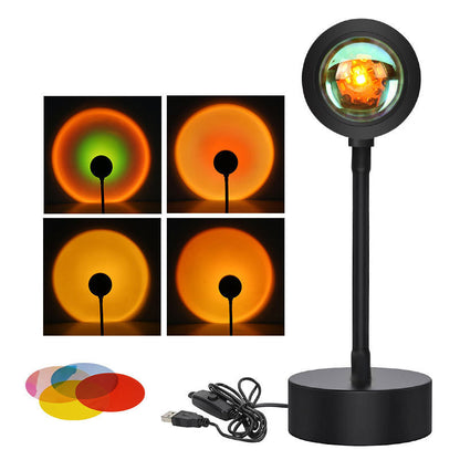 Sunset Projection Lamp Night Light Wall Projector