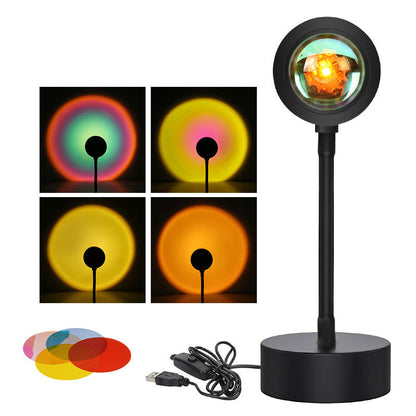 Sunset Projection Lamp Night Light Wall Projector