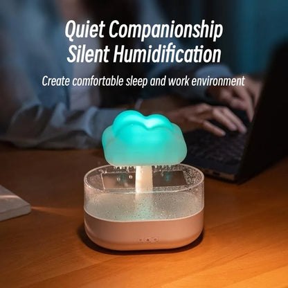 Calm Rain Cloud Humidifier Light