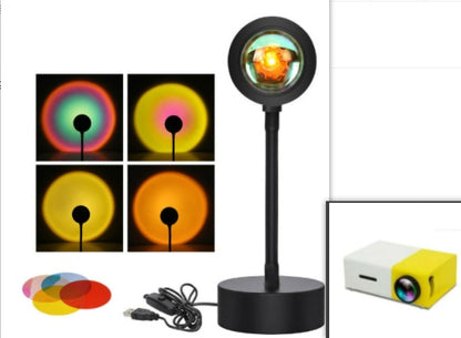 Sunset Projection Lamp Night Light Wall Projector
