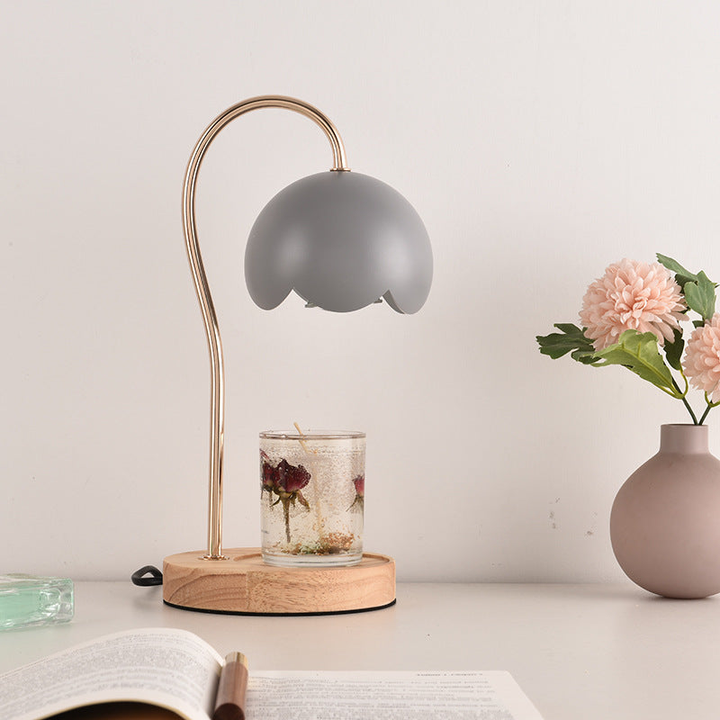 Soft Glow Rose Lamp