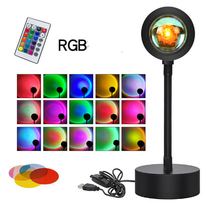 Sunset Projection Lamp Night Light Wall Projector