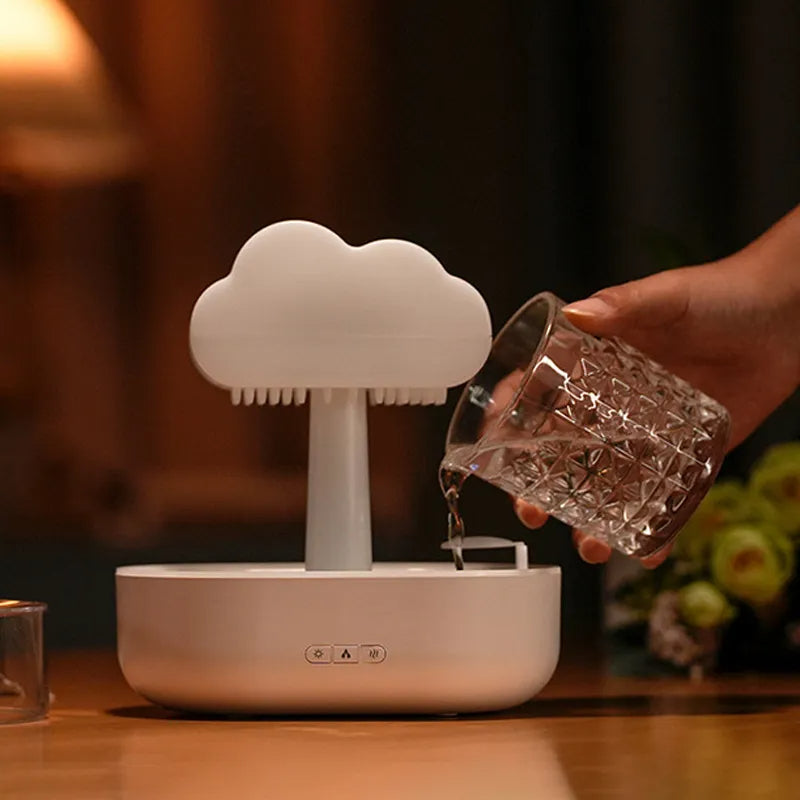 Calm Rain Cloud Humidifier Light