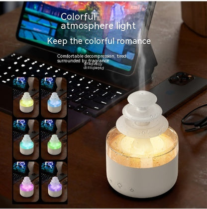 Calm Rain Cloud Humidifier Light