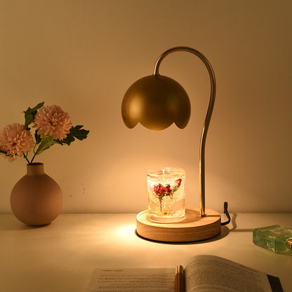 Soft Glow Rose Lamp